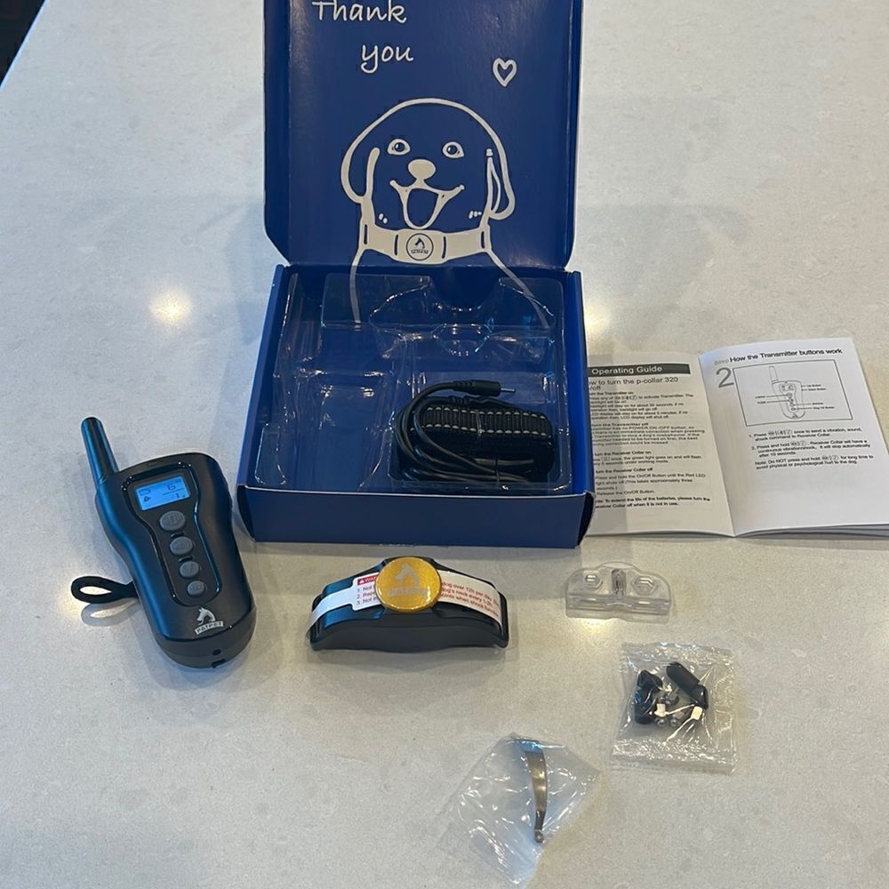 Patpet dog training collar. P-collar 320. For 1 dog. Collar is new.